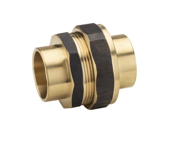 32mm x 32mm Brass Union Connector (1 1/4" OD x 1 1/4" OD) WaterMark Approved