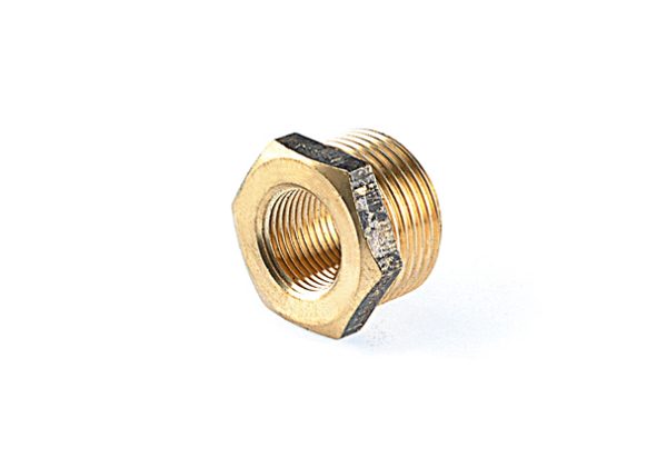 50mm x 25mm Reducing Bush (2" x 1") Brass Fitting | WaterMark Lead Free