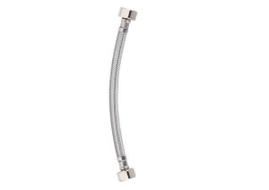 1/2" F/F 1500mm Flexible Water Hose – 8mm PEX Core Stainless Steel