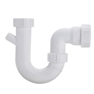 40mm PVC P Trap DN40 WaterMark