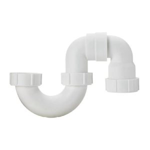 40mm PVC Short Inlet Combination Trap DN40 WaterMark