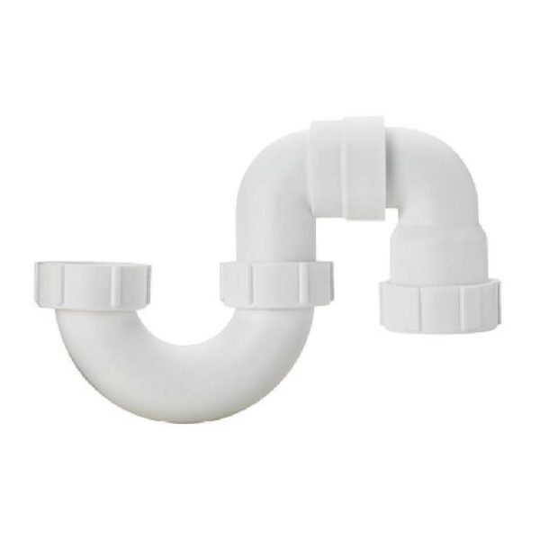 40mm PVC Short Inlet Combination Trap DN40 WaterMark