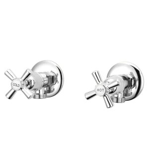 Washing Machine Tap Set Chrome WaterMark Lead Free Laundry Tapware