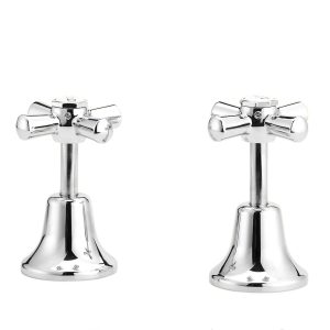 Basin Top Assemblies Chrome | WaterMark | Lead Free | Jumper Valve | Pair