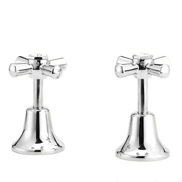 Basin Top Assemblies Chrome | WaterMark | Lead Free | Jumper Valve | Pair