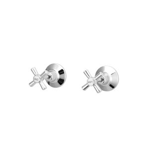 EVA Quarter Turn Wall Top Assemblies Chrome WaterMark Lead Free