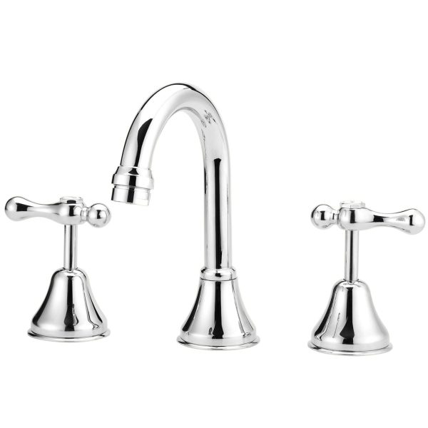 Lever Basin Set Tap | WaterMark | Lead Free | 1/4 Turn | Ceramic | Chrome