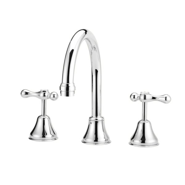 Lever Sink Set Tap | WaterMark | Lead Free | 1/4 Turn | Ceramic | Chrome