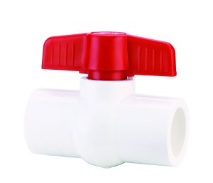 PVC Ball Valve DN100 100mm Solvent Weld | Heavy Duty Shut Off Valve