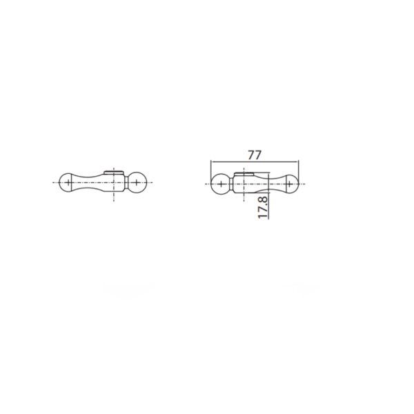 Lever Tap Handles and Buttons | Chrome | Replacement Set - Image 3