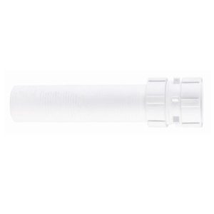 PVC Adjustable Pan Connector 225mm x DN40 Adjustable Toilet Waste Connector