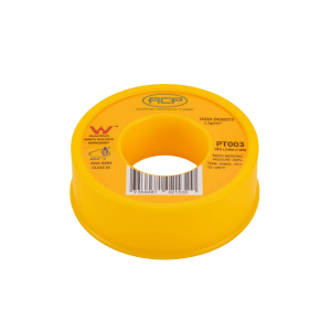 PTFE Thread Seal Tape Yellow 10M x 12mm x 0.1mm 10 Pack WaterMark