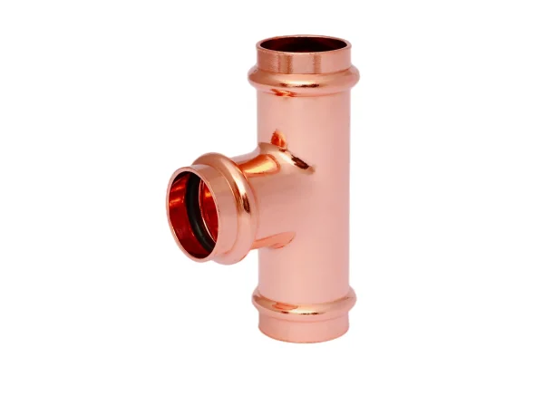 20mm Copper Press Equal Tee | WaterMark AS 3688